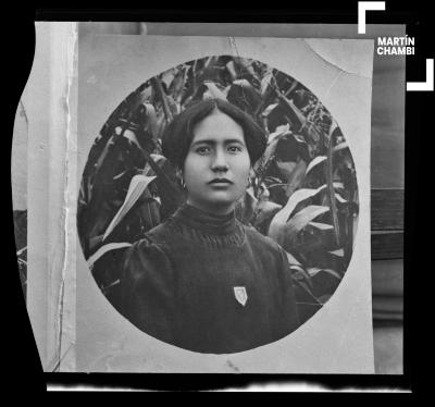 Reproducción fotográfica de imagen, retrato de Manuela López Visa