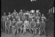 Grupo de trabajadores ferroviarios de Santa Ana con presencia de Giovanni Constantino Bonino Pilo