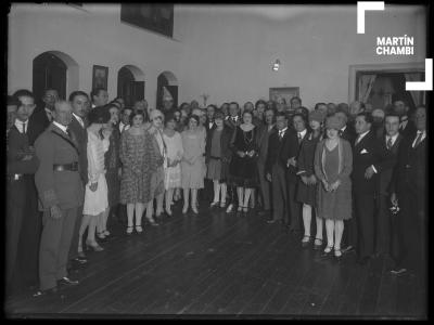 Fiesta en honor de Virginia Leguía de Martínez Molins en el marco de la Consagración de la Basílica Catedral del Cuzco