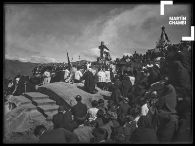 Misa en Saqsaywaman en el marco del Primer Congreso Eucarístico Diocesano del Cuzco