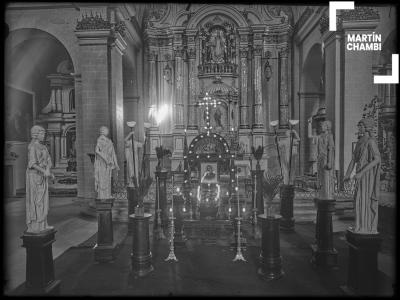 Capilla ardiente de hombre no identificado en templo de la Merced