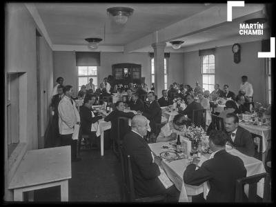 Banquete en el Hotel Ferrocarril