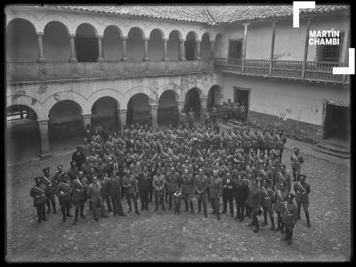 Retrato del personal de la policía