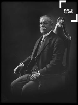 Retrato de Eulogio Ugarte Tejada, Vocal de la Corte Superior de Justicia del Cuzco