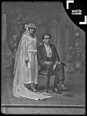 Retrato de novios, César Augusto Muñiz Rodríguez y Raquel Dueñas Bendezú