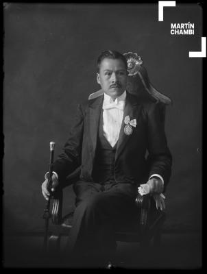 Retrato del Dr. José Enrique Yépez Ayanz, vocal de la Corte Superior