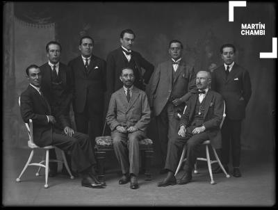 Retrato de miembros del Sexto Congreso Regional del Sur