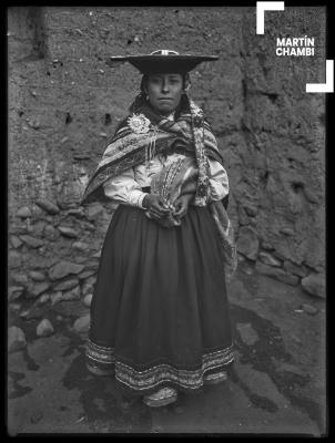 Retrato de mujer de Quiquijana no identificada