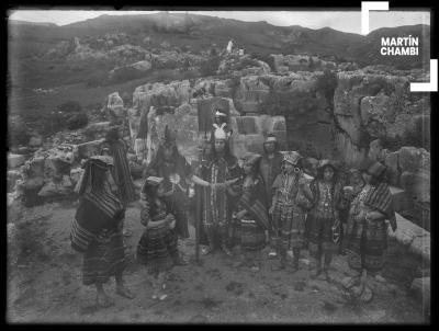 Artistas del drama Ollantay en Saqsaywaman