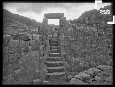 Portada del templo del Intihuatana, P’isaq