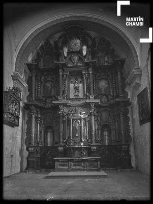 Retablo del templo de Santa Catalina