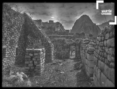 Interior del sector industrial, Machu Picchu