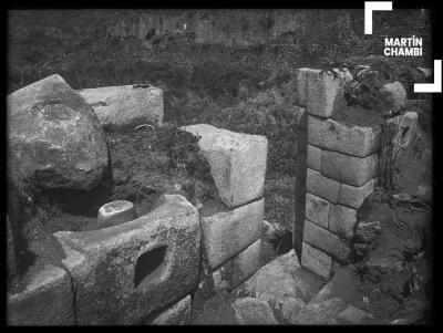 Entrada al sector industrial, Machu Picchu