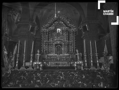 Retablo mayor de la Catedral del Cuzco