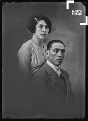 Retrato de Lucio Toribio Álvarez Pacheco y Carmen Victoria Pancorbo Pagaza