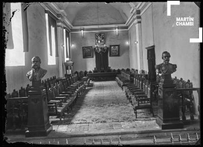 Salón consistorial del Concejo Provincial del Cercado del Cuzco