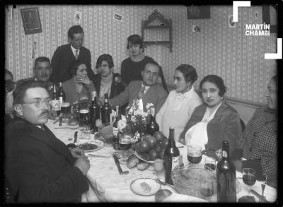 Banquete en la casa de María Mercedes Remond