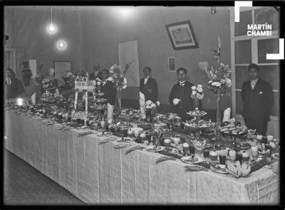 Banquete en el Hotel Colón