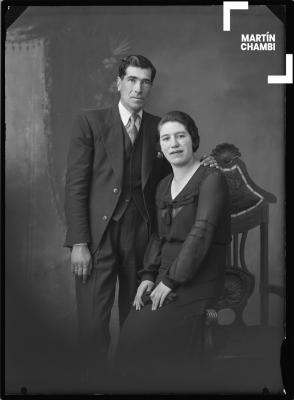 Retrato de Enrique Febres Otero y Hortensia Francisca Carrillo Cádagan