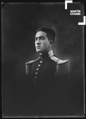 Retrato de Manuel Remond Cárdenas, oficial  del Regimiento de Artillería N° 4