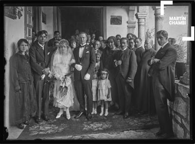 Celebración de matrimonio no identificado