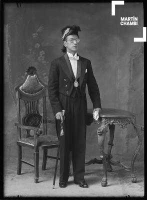 Retrato de Alberto Asunción Salas Aguirre, vocal de la Corte Superior de Justicia de Cuzco