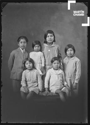 Retrato de los hermanos Chambi López