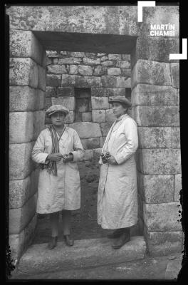 Ricarda y Alina Luna en excursión a Machu Picchu