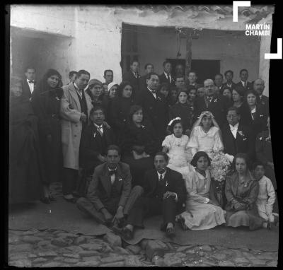 Celebración de matrimonio no identificado