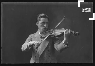 Retrato del Sr. Abarca, violinista