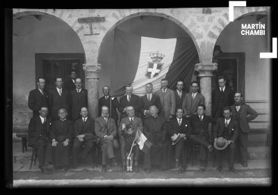 Miembros de la comunidad italiana en Cuzco