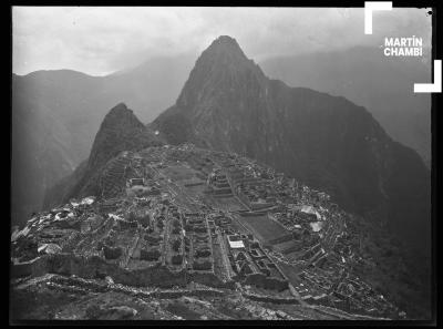 Vista panorámica de Machu Picchu