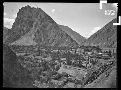 Vista panorámica de Ollantaytambo