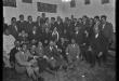 Reunión social en honor a Carlos Concha, Ministro Plenipotenciario de Perú en Bolivia y las hermanas Raquel y Leonor Salamanca Ugarte con presencia de Arturo Valdez Muente, prefecto del Cuzco