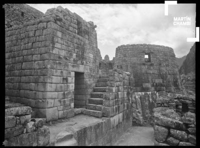 Vista del Palacio de la Ñusta y el Torreón