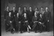 Retrato de estudiantes de la facultad de derecho de la universidad San Antonio Abad del Cuzco con presencia de Rosa Augusta Rivero Ricalde
