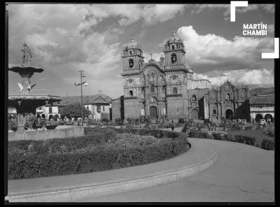 Vista panorámica de la Plaza de Armas del Cuzco