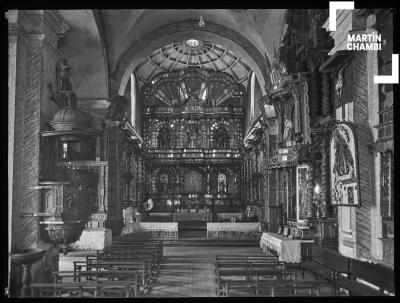 Retablo mayor del templo de Santa Clara