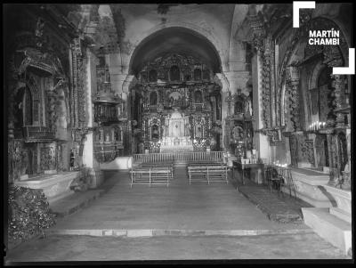 Interior del Templo San Jerónimo de Asillo