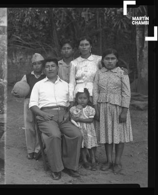 Retrato de familia no identificada