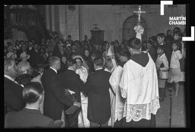 Matrimonio de Víctor Hugo Saldívar y Mary Alina Castro de Mendoza [Alina Luna]