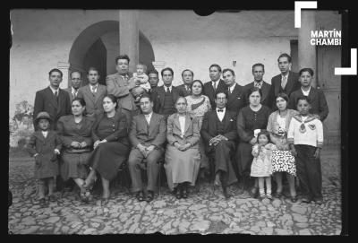 Retrato de miembros de las familias Ochoa, Paredes y Pacheco