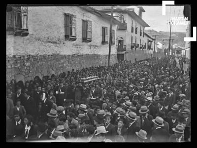 Procesión fúnebre de Luis Blanco Rodríguez