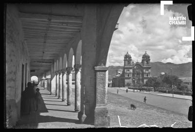 Plaza de Armas del Cuzco desde el Portal de Carnes