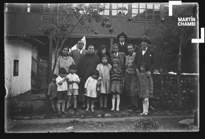 Familia Chambi López y amigos artistas